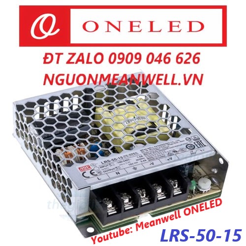 Nguồn Meanwell LRS-50-15 Nguồn Meanwell LRS-50-15