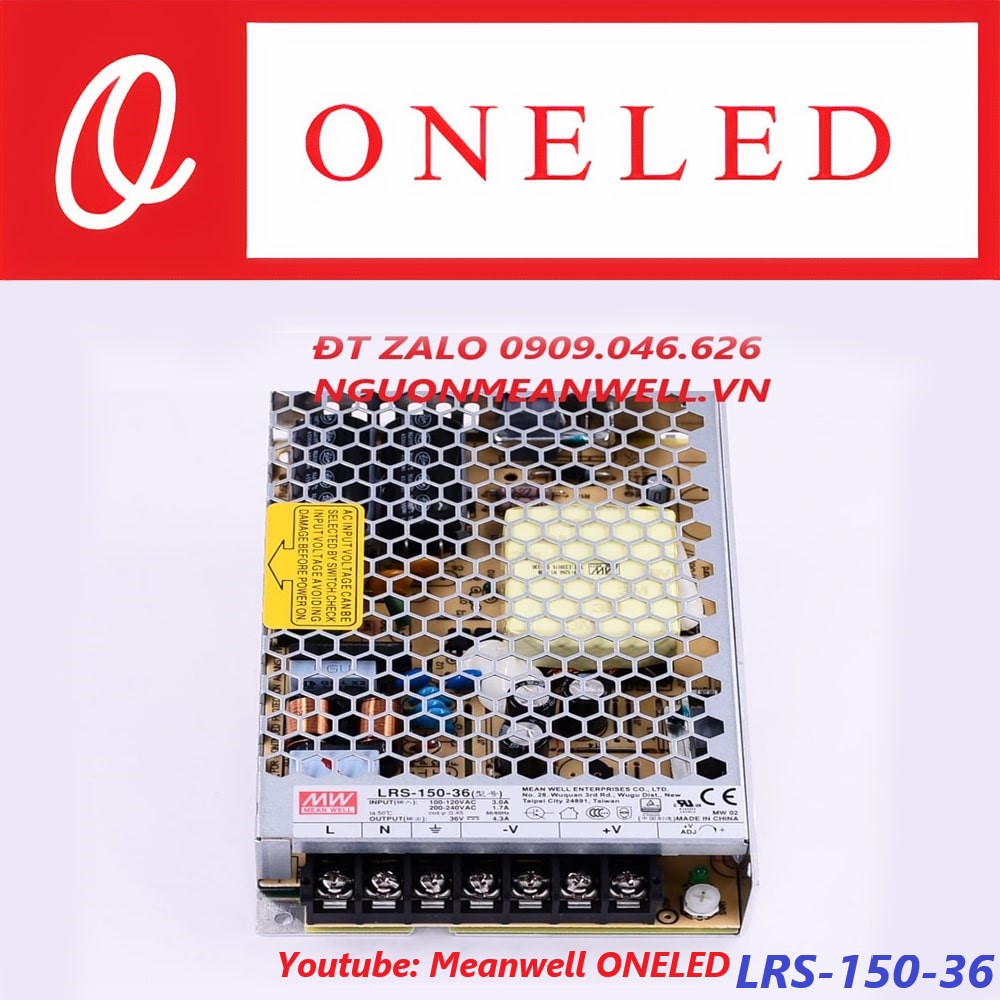 Nguồn Meanwell LRS-150-36 Nguồn Meanwell LRS-150-36