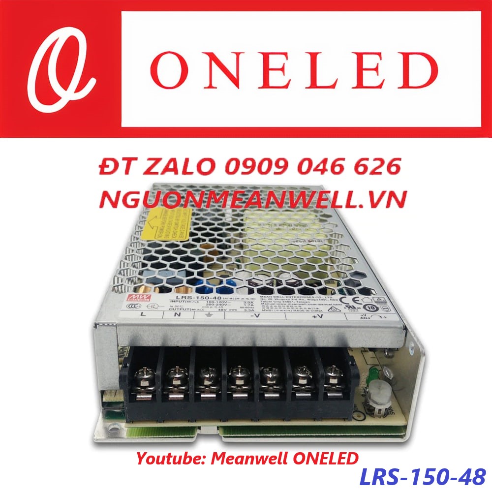 Nguồn Meanwell LRS-150-48 Nguồn Meanwell LRS-150-48