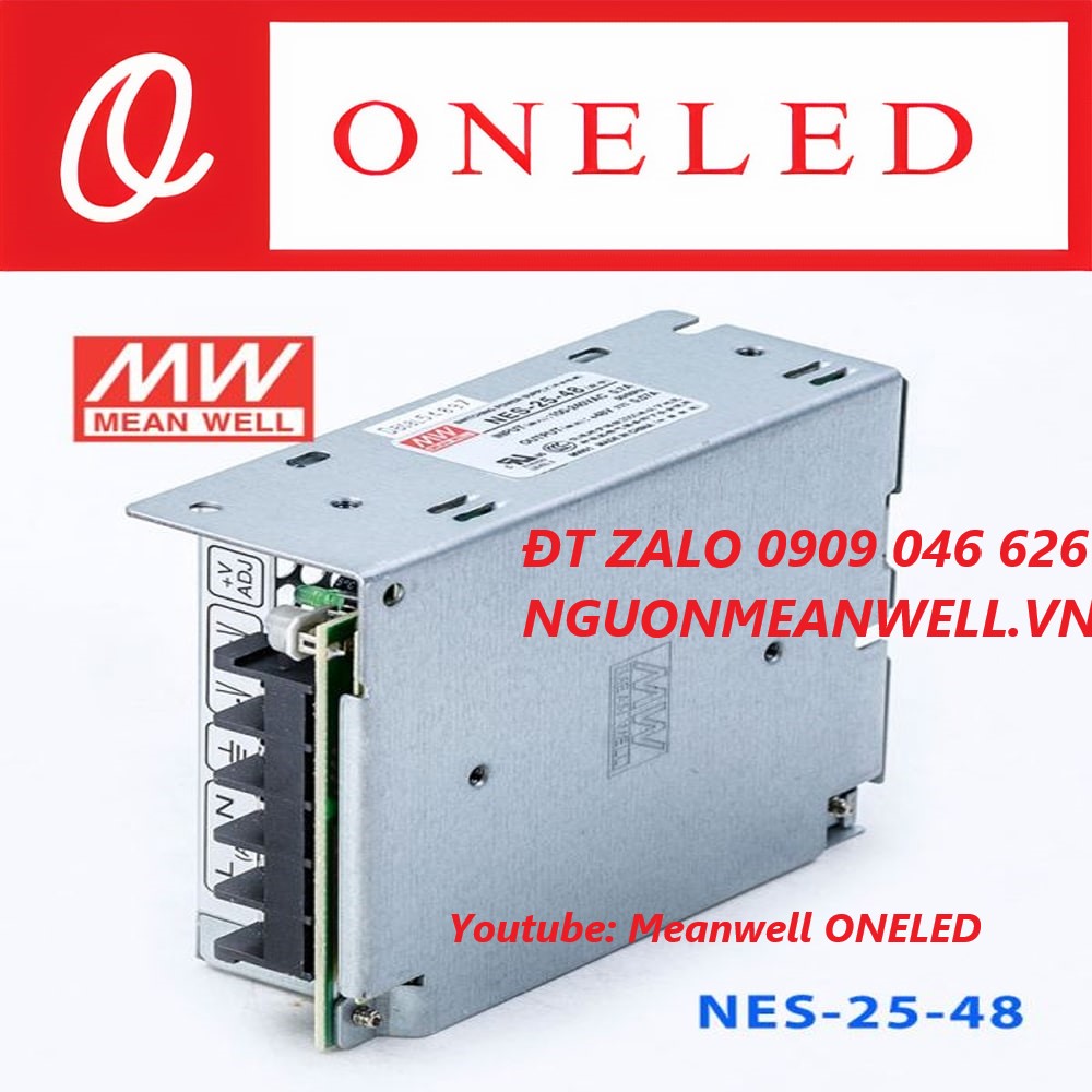 Nguồn Meanwell NES-25-48 Nguồn Meanwell NES-25-48