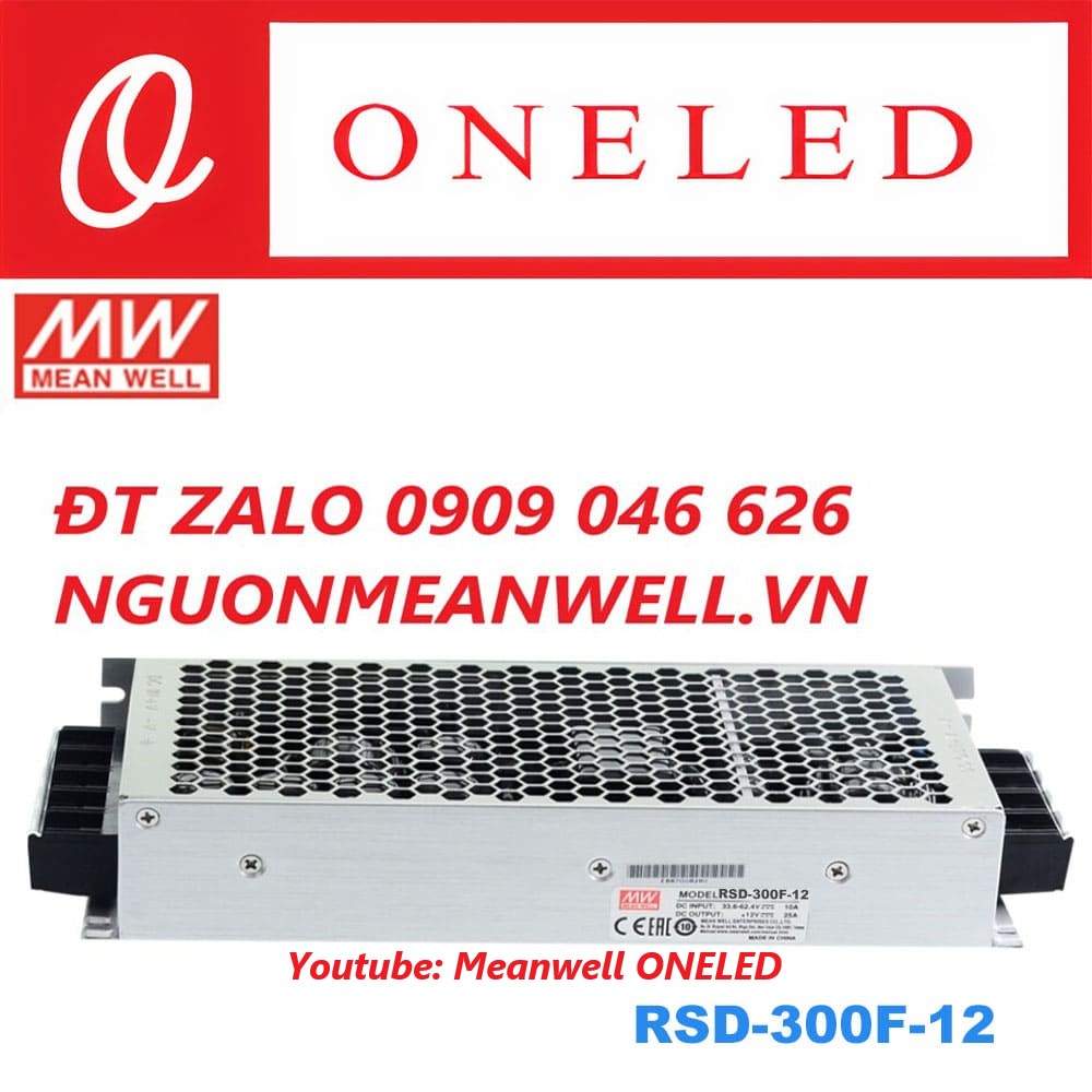 Nguồn Meanwell RSD-300F-12 Nguồn Meanwell RSD-300F-12