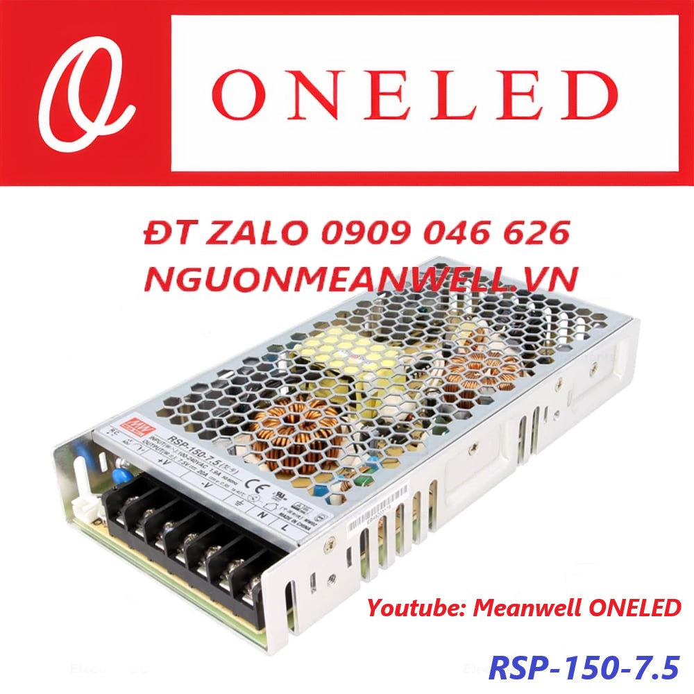 Nguồn Meanwell RSP-150-7.5 Nguồn Meanwell RSP-150-7.5
