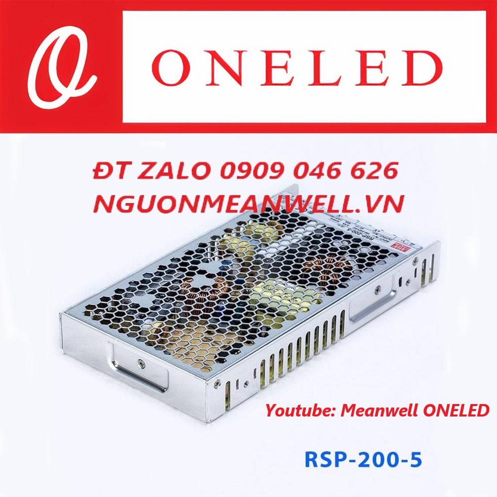 Nguồn Meanwell RSP-200-5 Nguồn Meanwell RSP-200-5