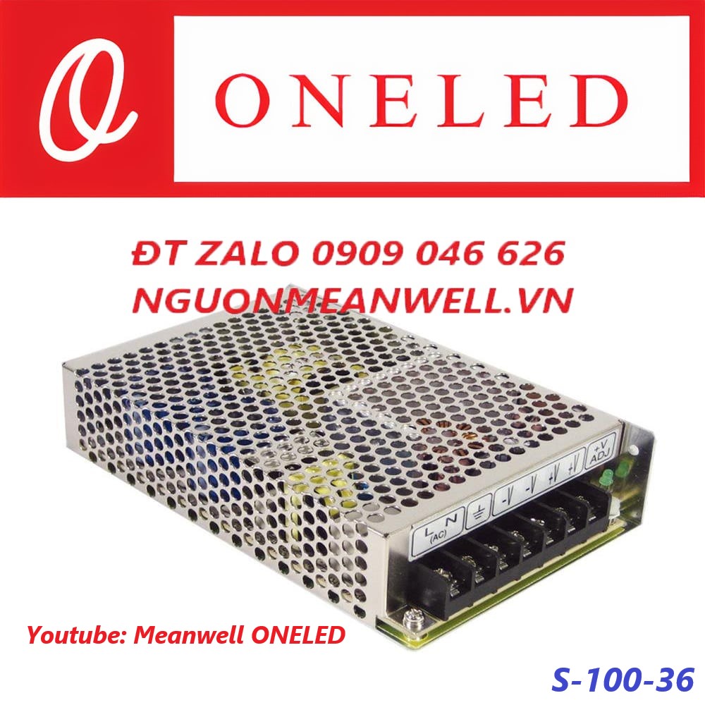 Nguồn Meanwell S-100-36 Nguồn Meanwell S-100-36