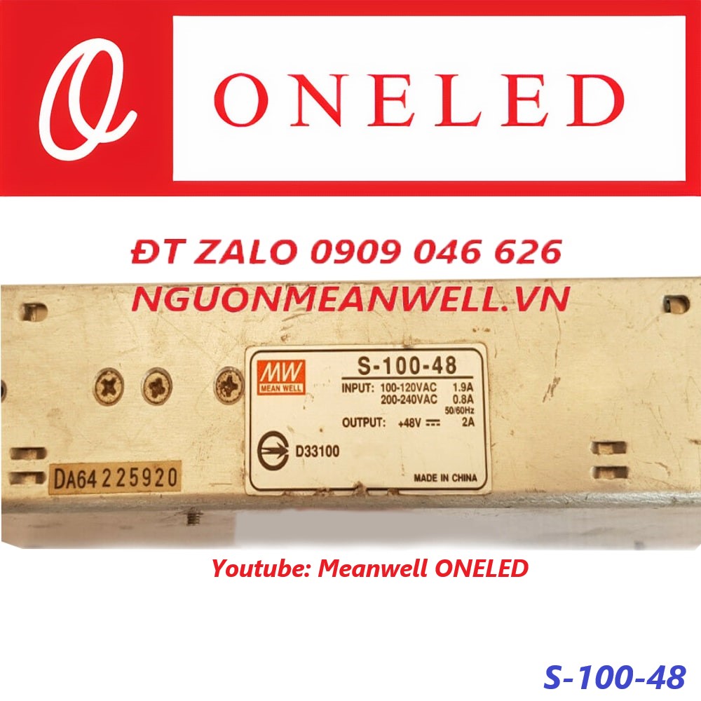 Nguồn Meanwell S-100-48 Nguồn Meanwell S-100-48