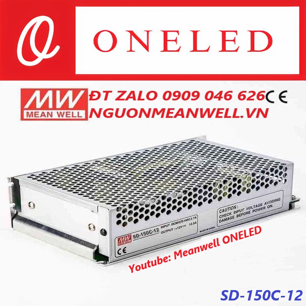 Nguồn Meanwell SD-150C-12 Nguồn Meanwell SD-150C-12