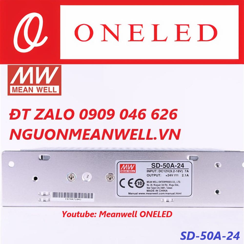 Nguồn Meanwell SD-50A-24 Nguồn Meanwell SD-50A-24