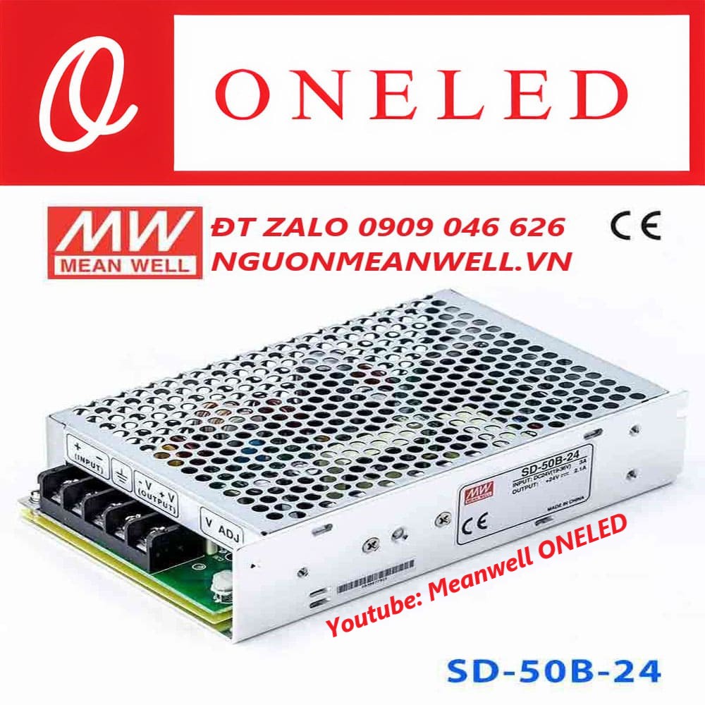 Nguồn Meanwell SD-50B-24 Nguồn Meanwell SD-50B-24