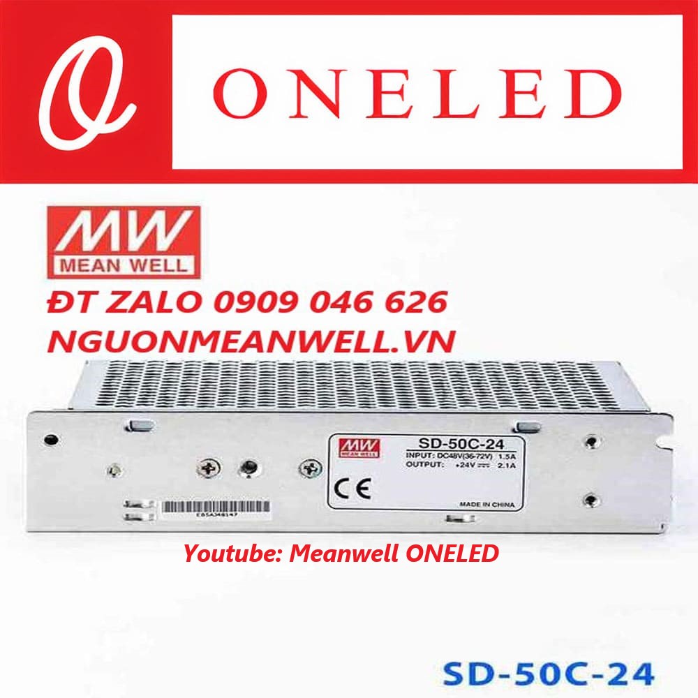 Nguồn Meanwell SD-50C-24 Nguồn Meanwell SD-50C-24