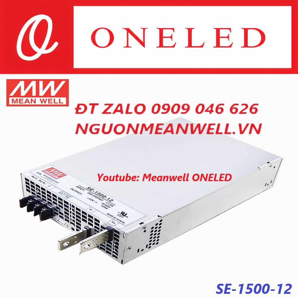 Nguồn Meanwell SE-1500-12 Nguồn Meanwell SE-1500-12
