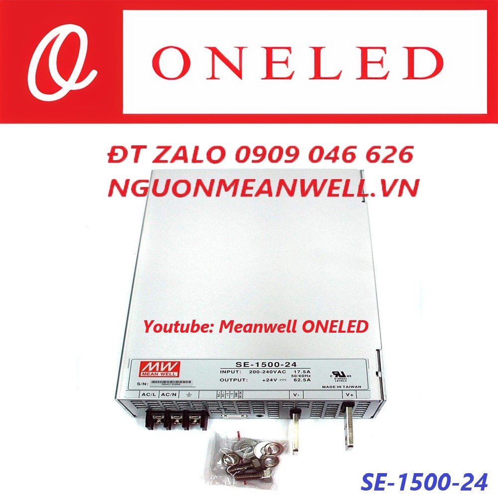Nguồn Meanwell SE-1500-24 Nguồn Meanwell SE-1500-24