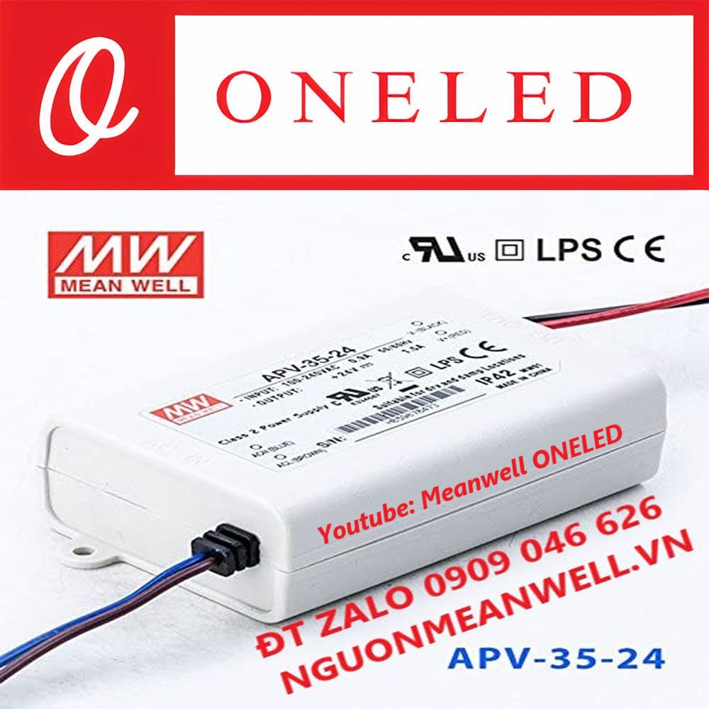 Nguồn Meanwell APV-35-24 Nguồn Meanwell APV-35-24