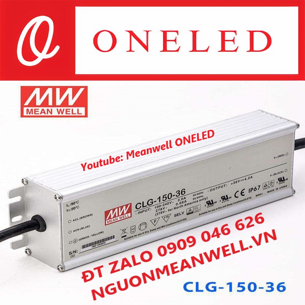 Nguồn Meanwell CLG-150-36 Nguồn Meanwell CLG-150-36