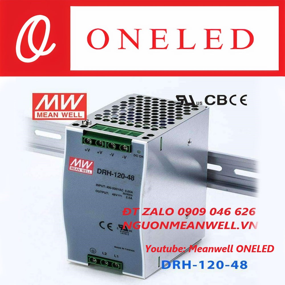 Nguồn Meanwell DRH-120-48