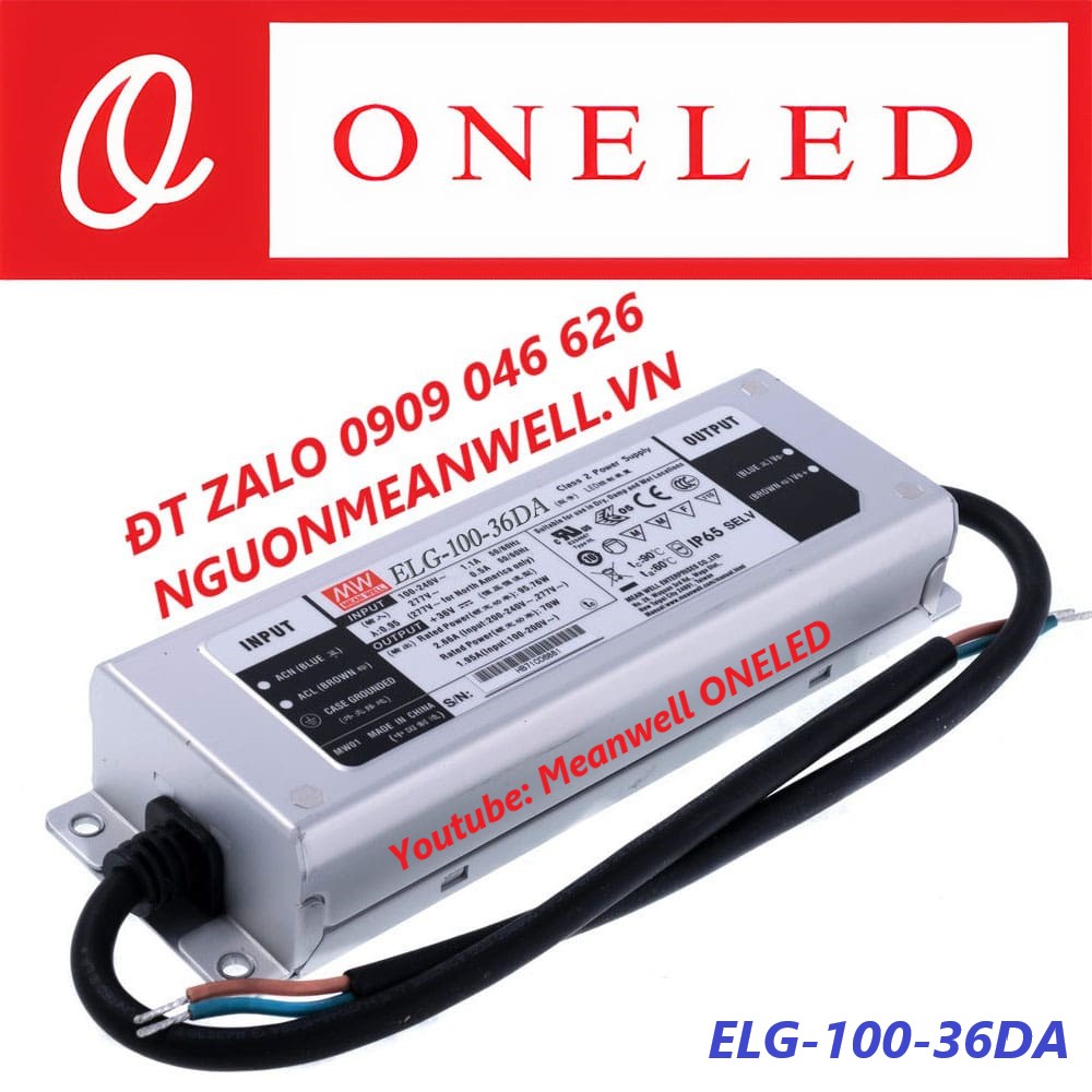 Nguồn Meanwell ELG-100-36DA Nguồn Meanwell ELG-100-36DA