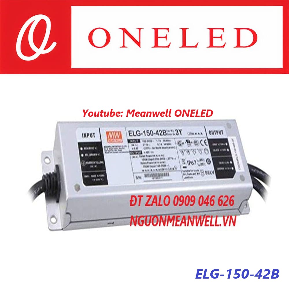 Nguồn Meanwell ELG-150-42B Nguồn Meanwell ELG-150-42B