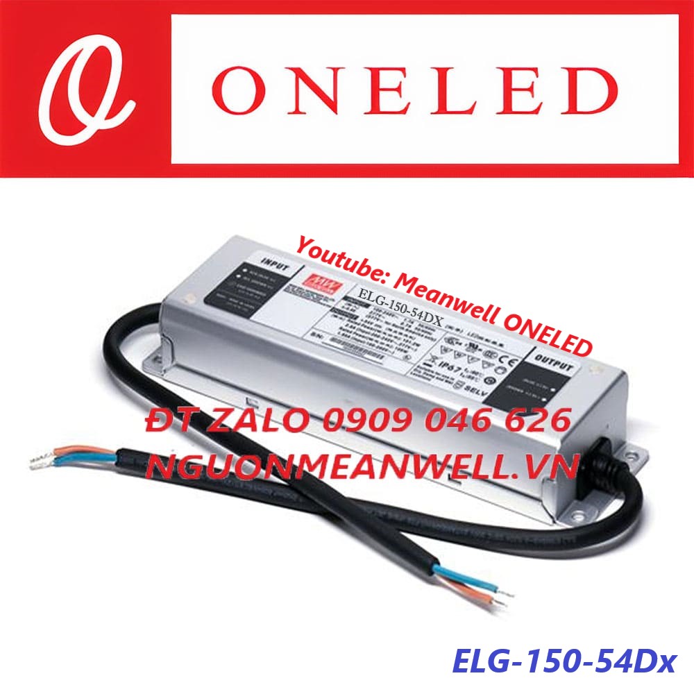Nguồn Meanwell ELG-150-54Dx Nguồn Meanwell ELG-150-54Dx
