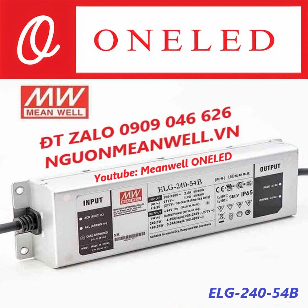 Nguồn Meanwell ELG-240-54B Nguồn Meanwell ELG-240-54B