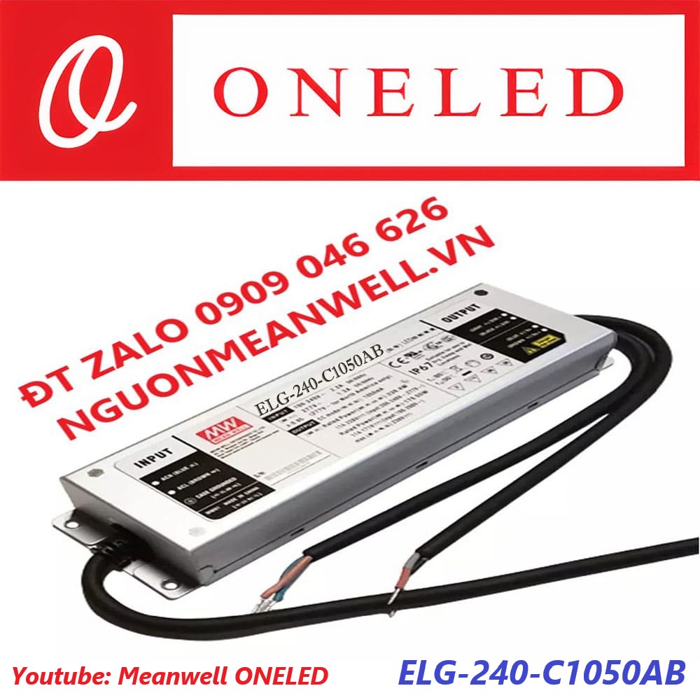 Nguồn Meanwell ELG-240-C1050AB Nguồn Meanwell ELG-240-C1050AB