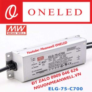 Nguồn Meanwell ELG-75-C700