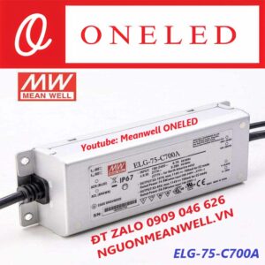 Nguồn Meanwell ELG-75-C700A