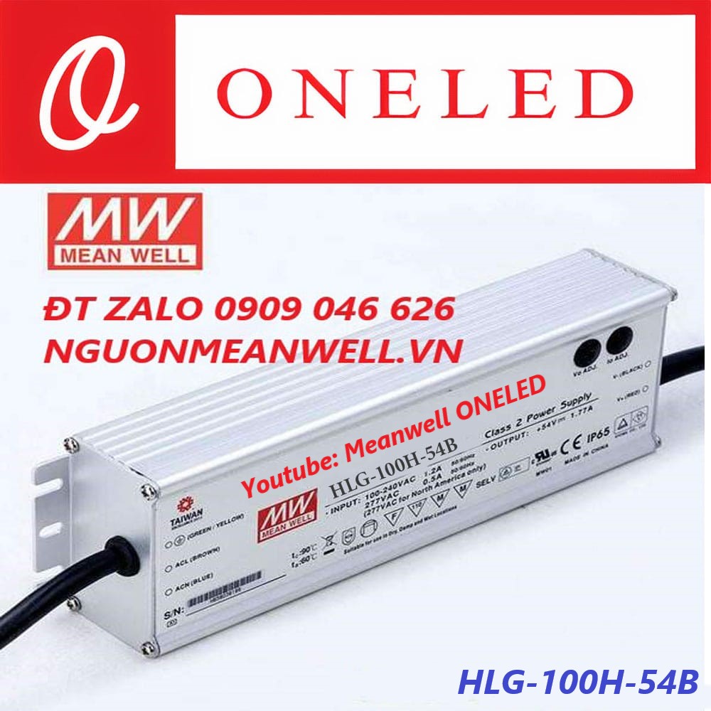 Nguồn Meanwell HLG-100H-54B Nguồn Meanwell HLG-100H-54B