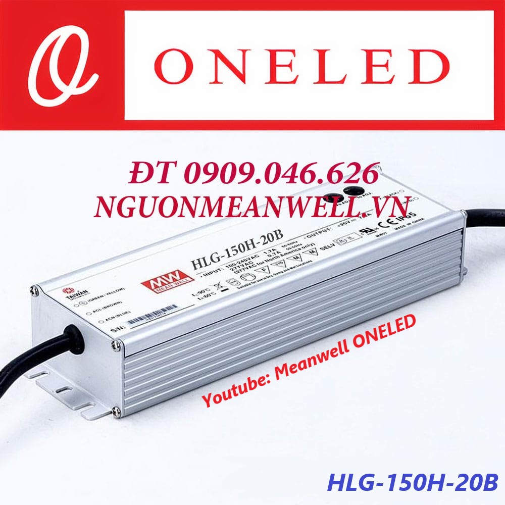 Nguồn Meanwell HLG-150H-20B Nguồn Meanwell HLG-150H-20B