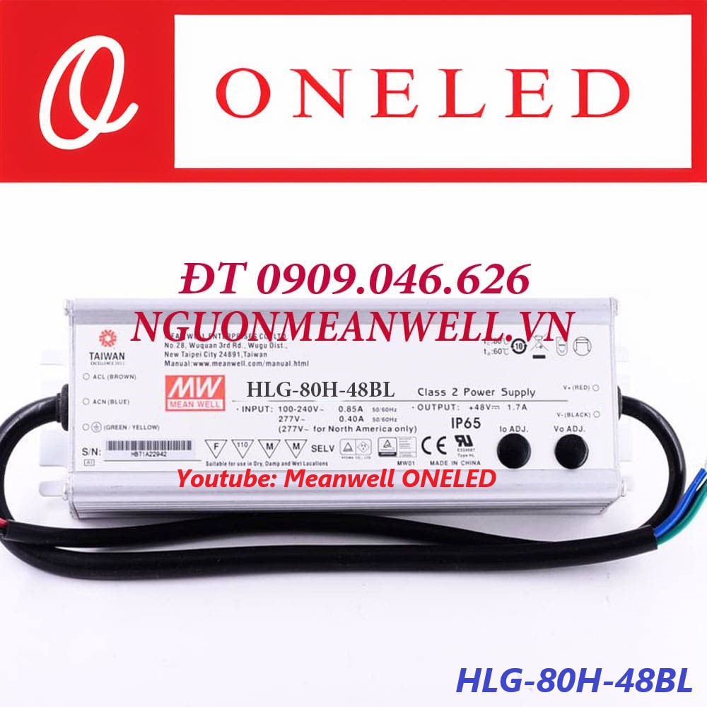 Nguồn Meanwell HLG-80H-48BL Nguồn Meanwell HLG-80H-48BL