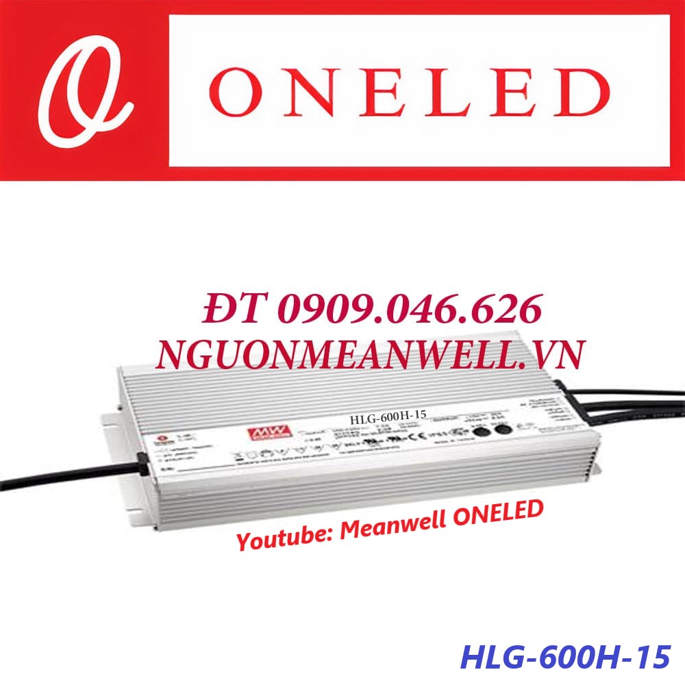 Nguồn Meanwell HLG-600H-15 Nguồn Meanwell HLG-600H-15