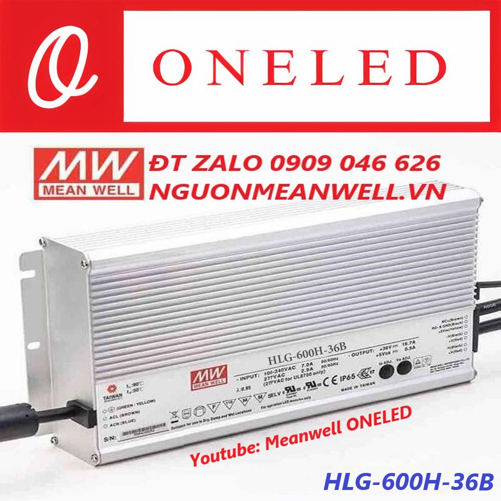 Nguồn Meanwell HLG-600H-36B Nguồn Meanwell HLG-600H-36B
