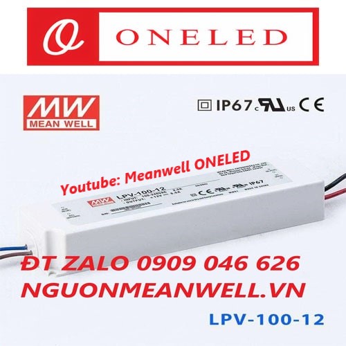 Nguồn Meanwell LPV-100-12 Nguồn Meanwell LPV-100-12