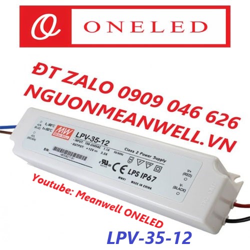 Nguồn Meanwell LPV-35-12 Nguồn Meanwell LPV-35-12