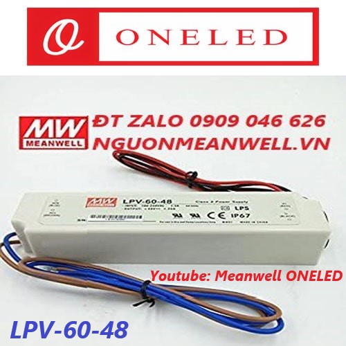 Nguồn Meanwell LPV-60-48 Nguồn Meanwell LPV-60-48