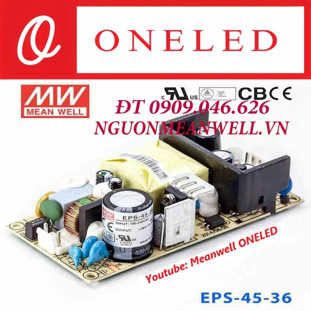 Nguồn Meanwell EPS-45-36 Nguồn Meanwell EPS-45-36
