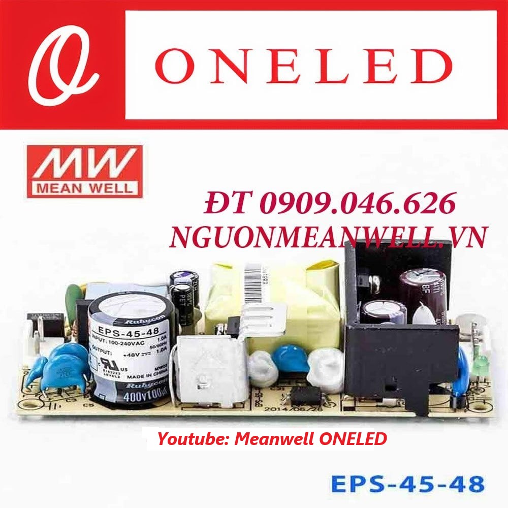Nguồn Meanwell EPS-45-48 Nguồn Meanwell EPS-45-48