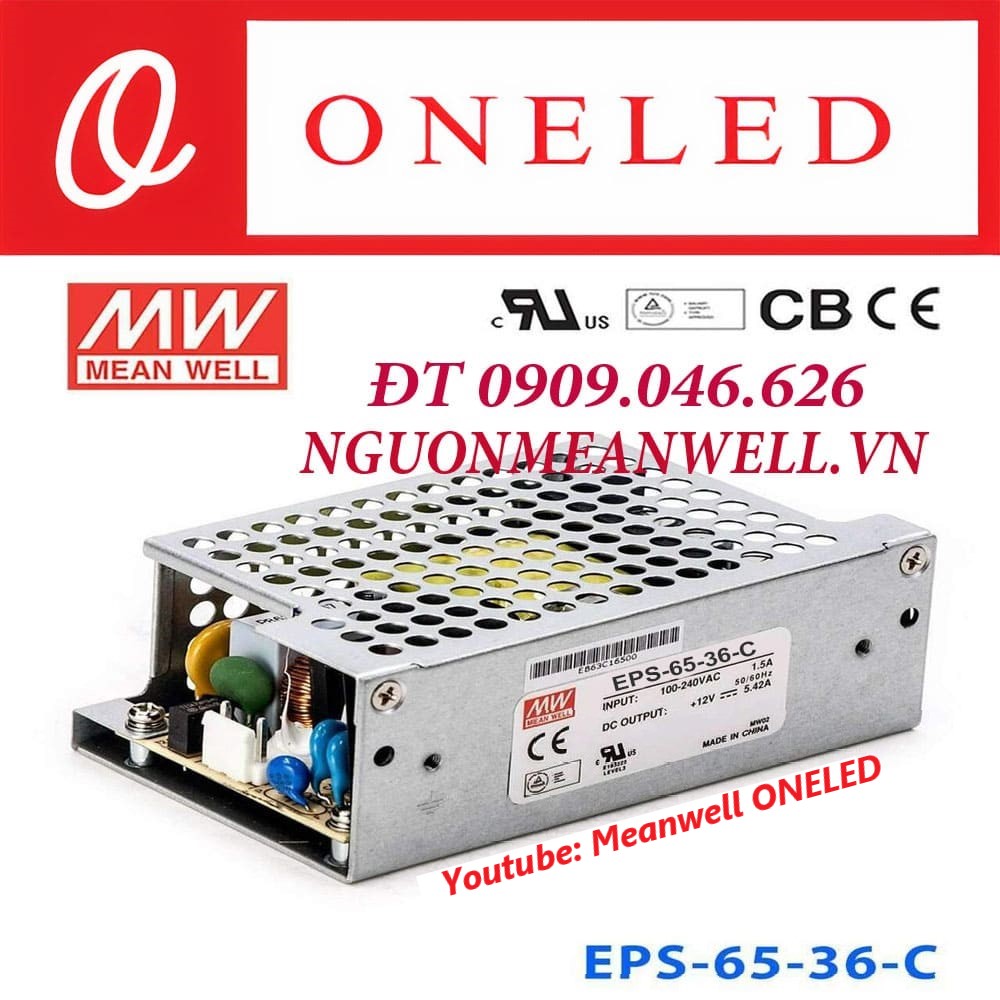 Nguồn Meanwell EPS-65-36-C Nguồn Meanwell EPS-65-36-C