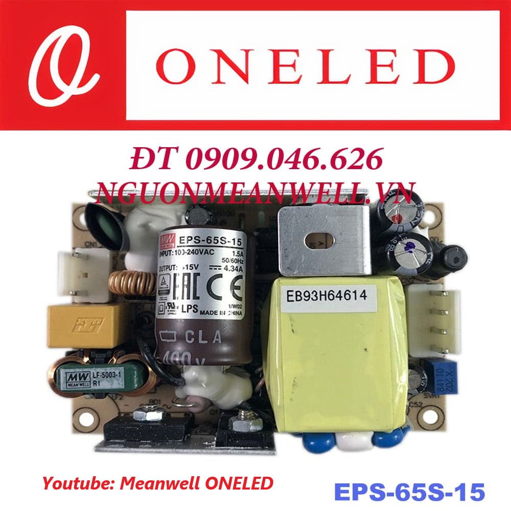 Nguồn Meanwell EPS-65S-15 Nguồn Meanwell EPS-65S-15