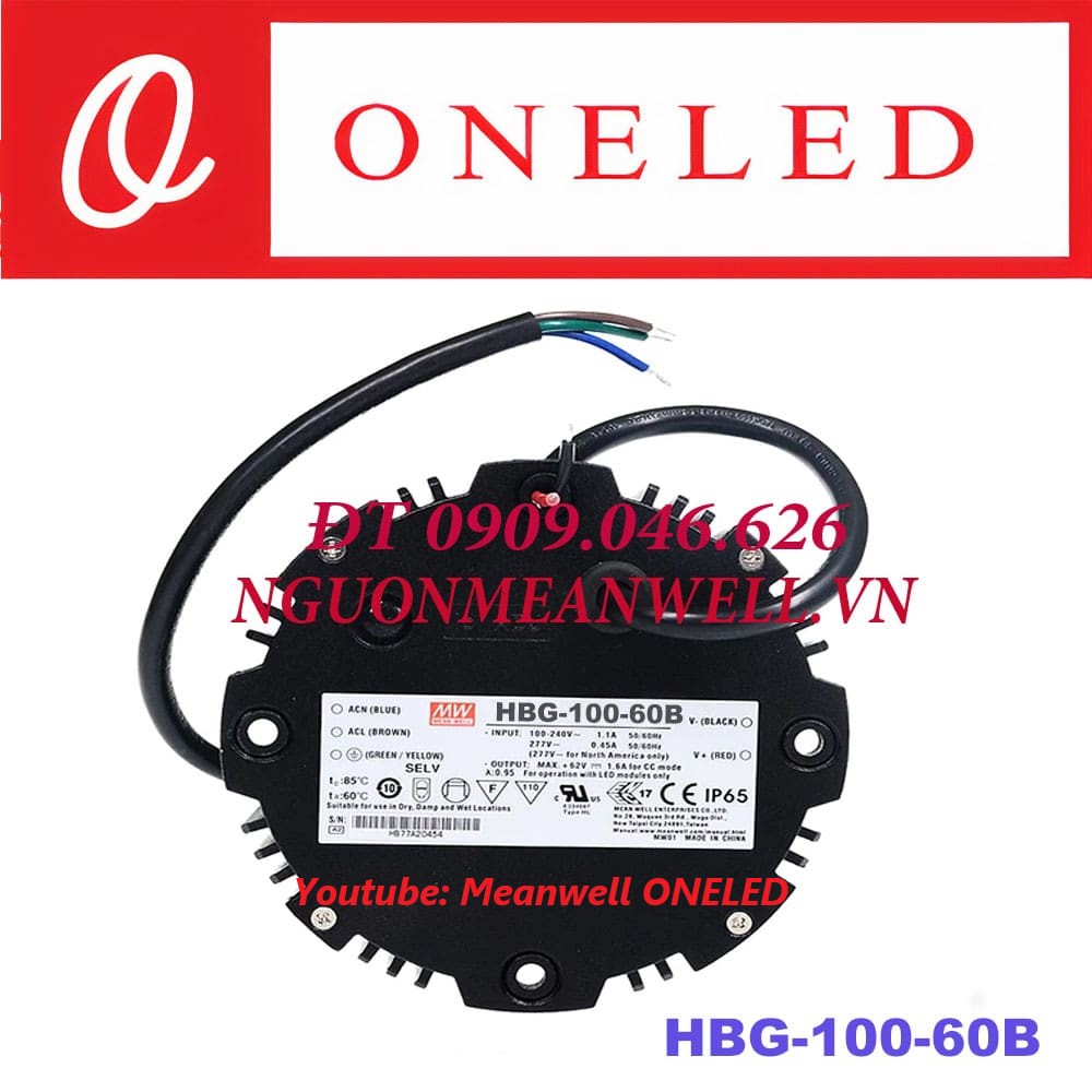 Nguồn Meanwell HBG-100-60B Nguồn Meanwell HBG-100-60B