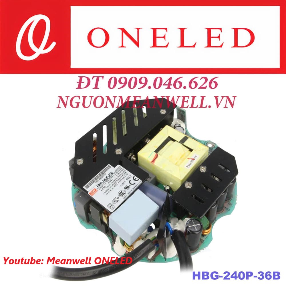 Nguồn Meanwell HBG-240P-36B Nguồn Meanwell HBG-240P-36B