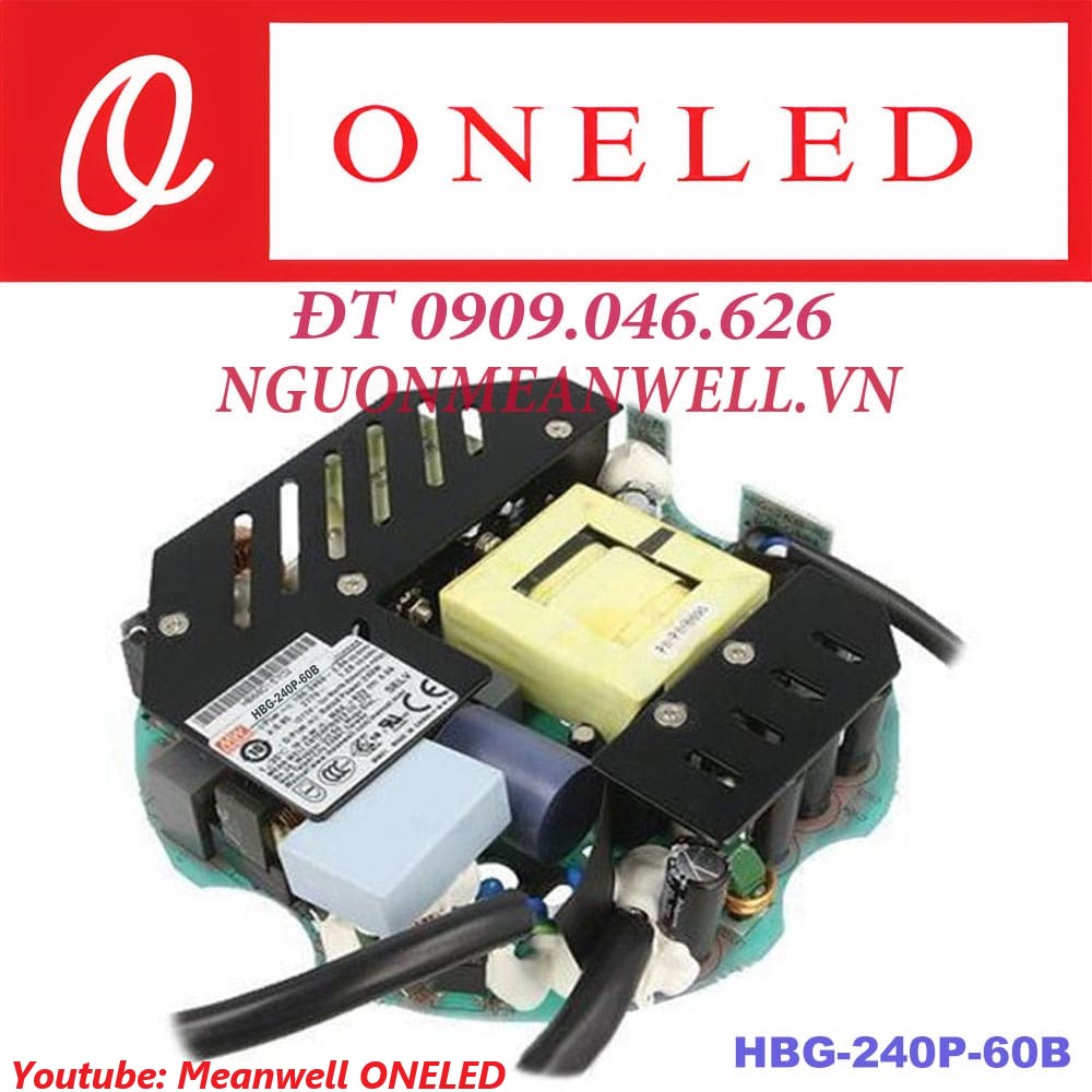 Nguồn Meanwell HBG-240P-60B Nguồn Meanwell HBG-240P-60B