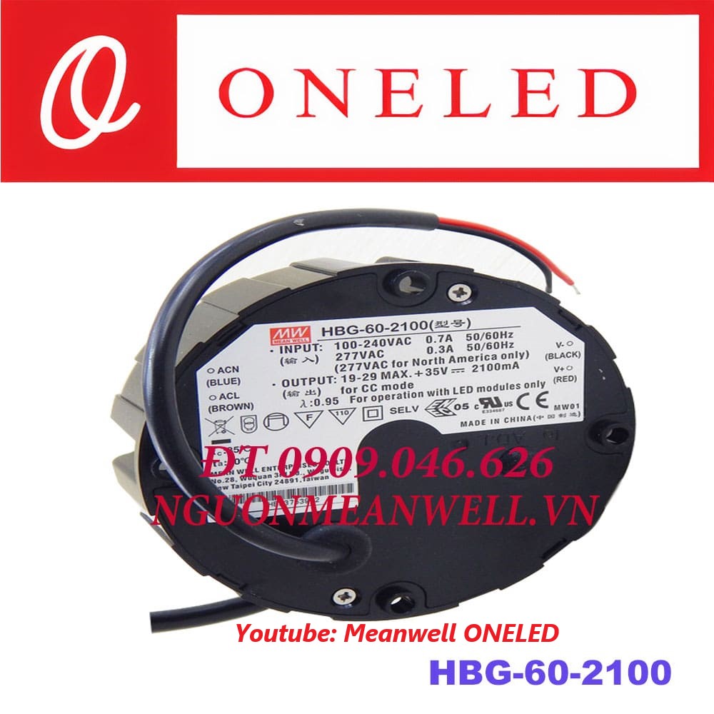 Nguồn Meanwell HBG-60-2100 Nguồn Meanwell HBG-60-2100