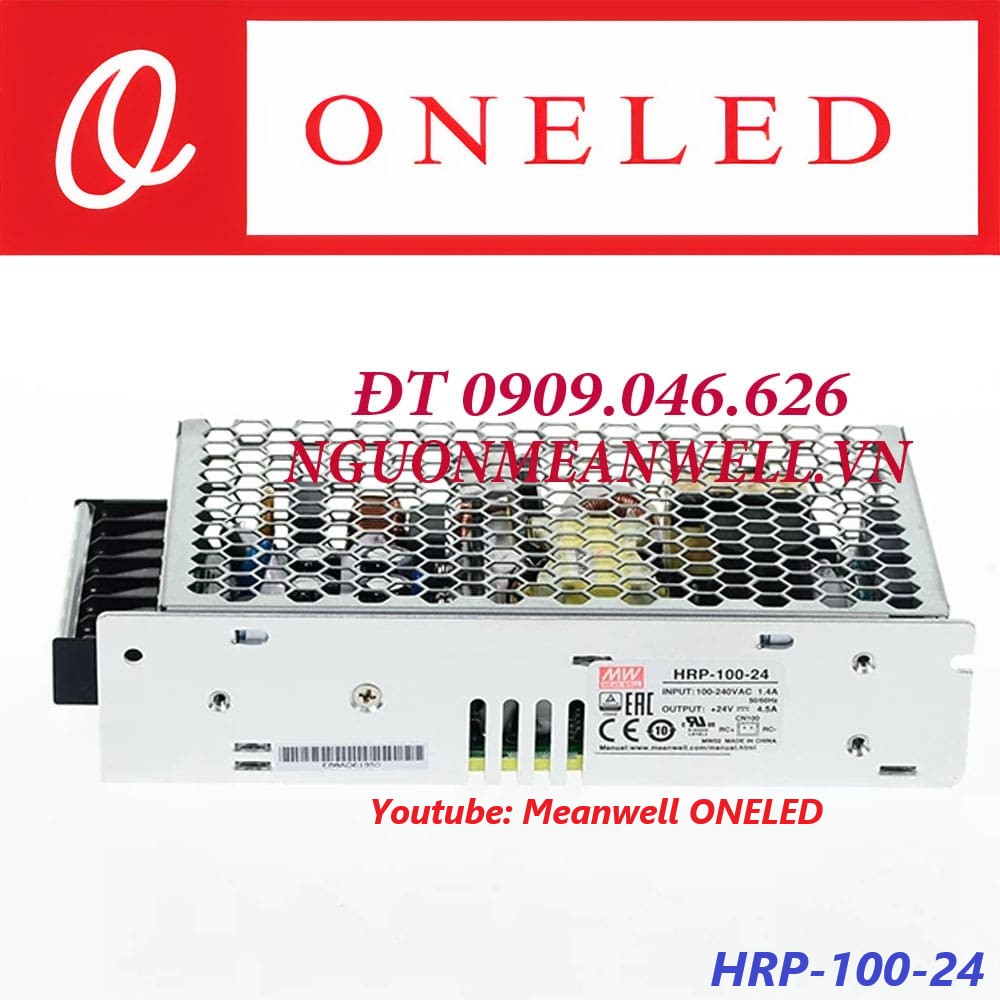 Nguồn Meanwell HRP-100-24 Nguồn Meanwell HRP-100-24