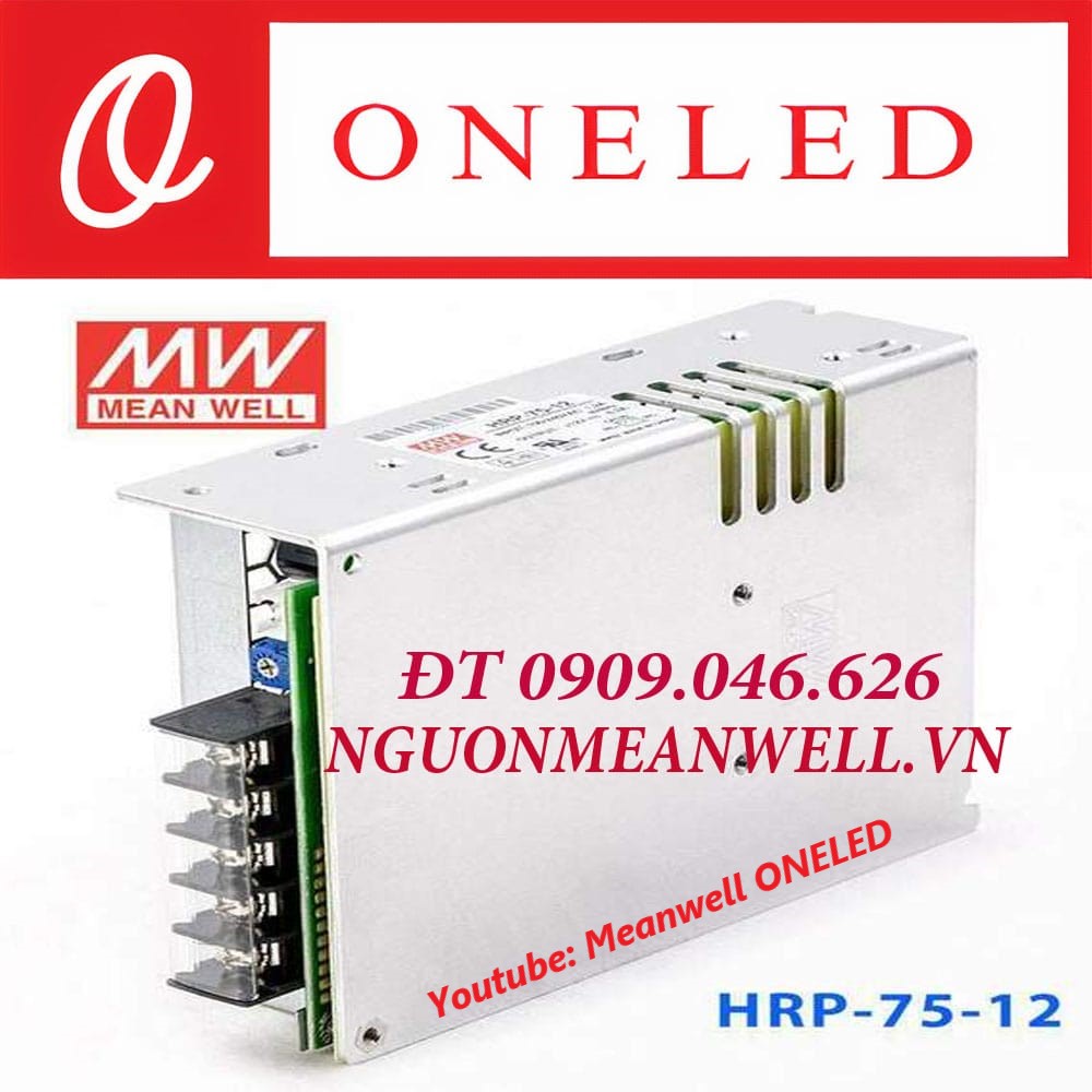 Nguồn Meanwell HRP-75-12 Nguồn Meanwell HRP-75-12