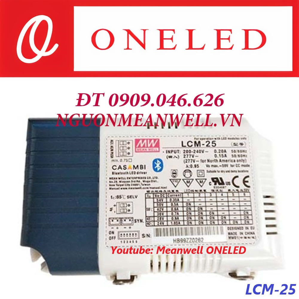Nguồn Meanwell LCM-25 Nguồn Meanwell LCM-25
