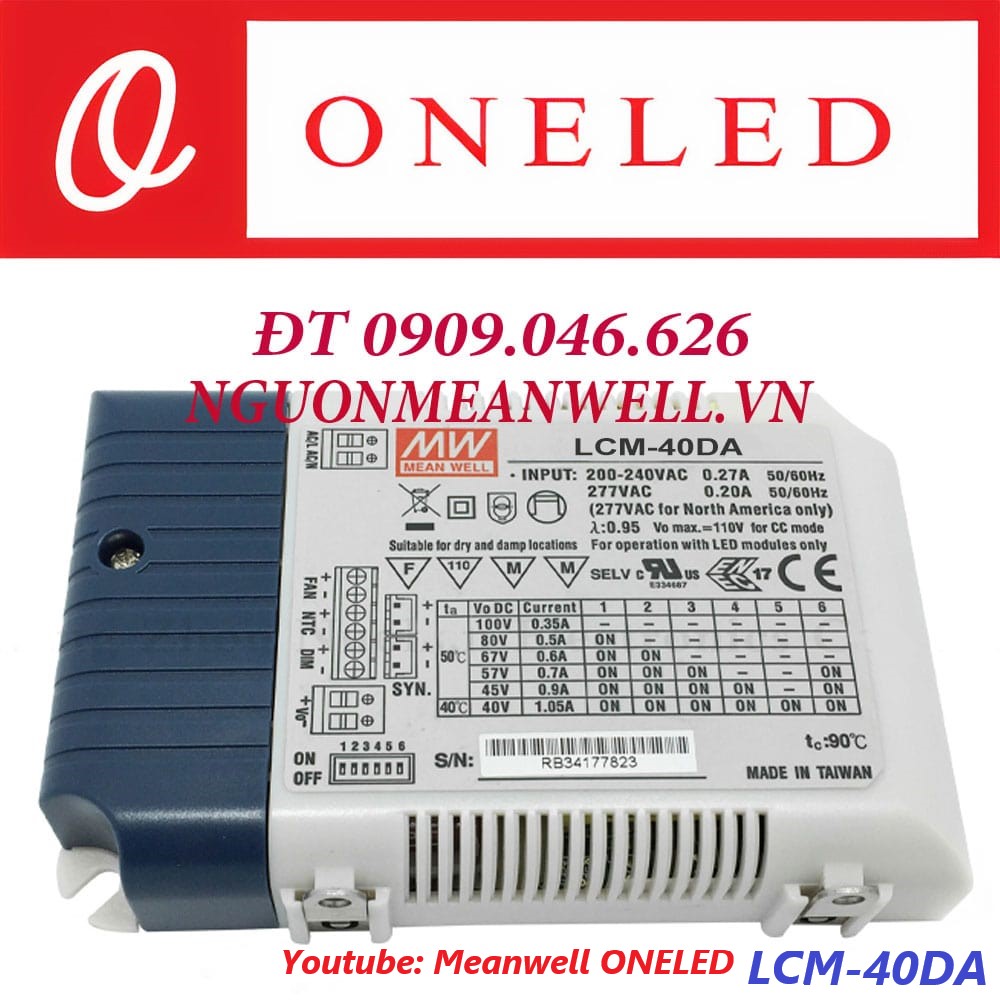 Nguồn Meanwell LCM-40DA Nguồn Meanwell LCM-40DA