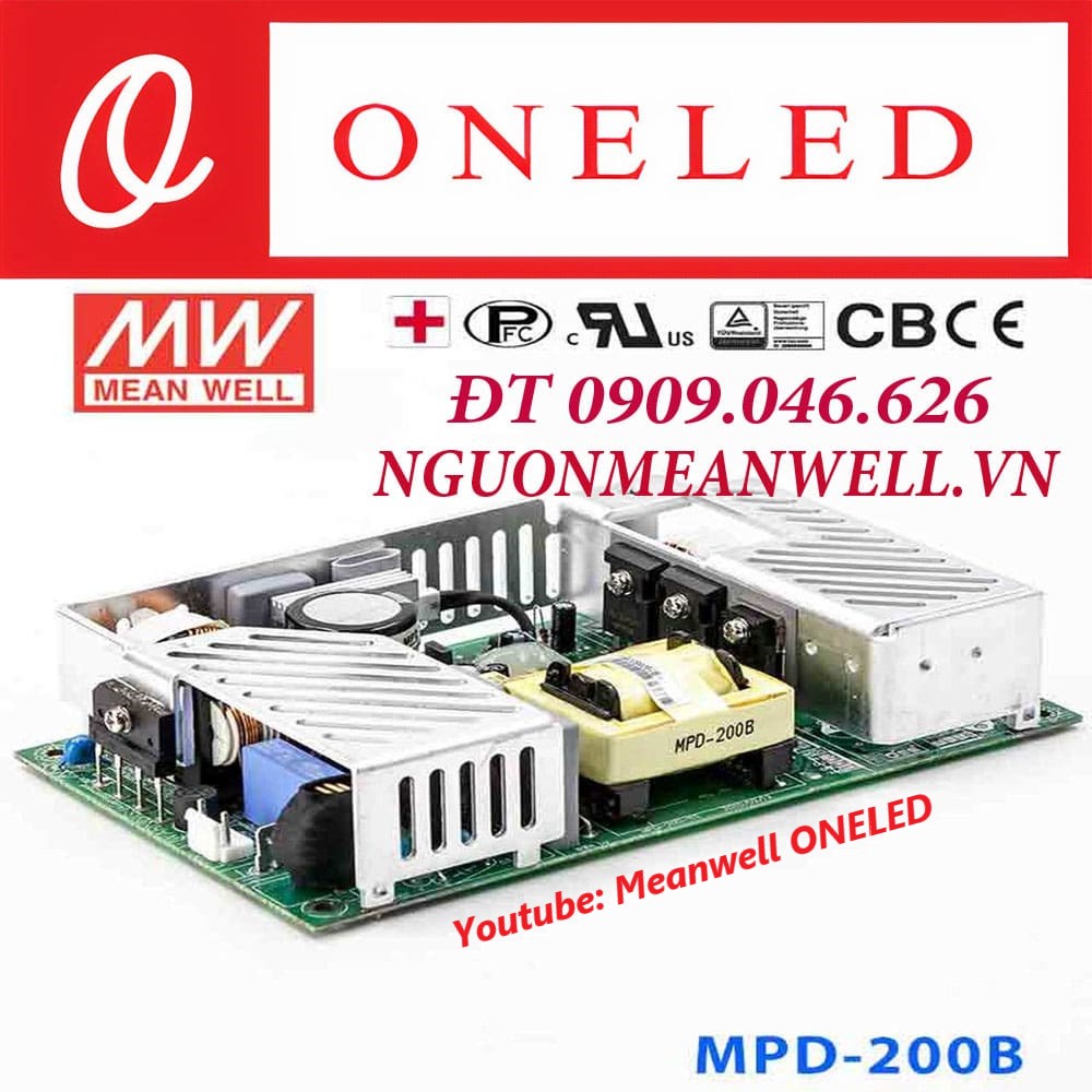 Nguồn Meanwell MPD-200B Nguồn Meanwell MPD-200B