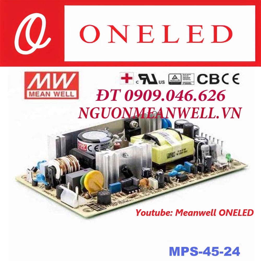Nguồn Meanwell MPS-45-24 Nguồn Meanwell MPS-45-24