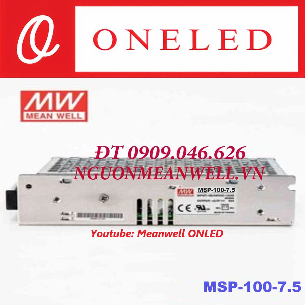 Nguồn Meanwell MSP-100-7.5 Nguồn Meanwell MSP-100-7.5