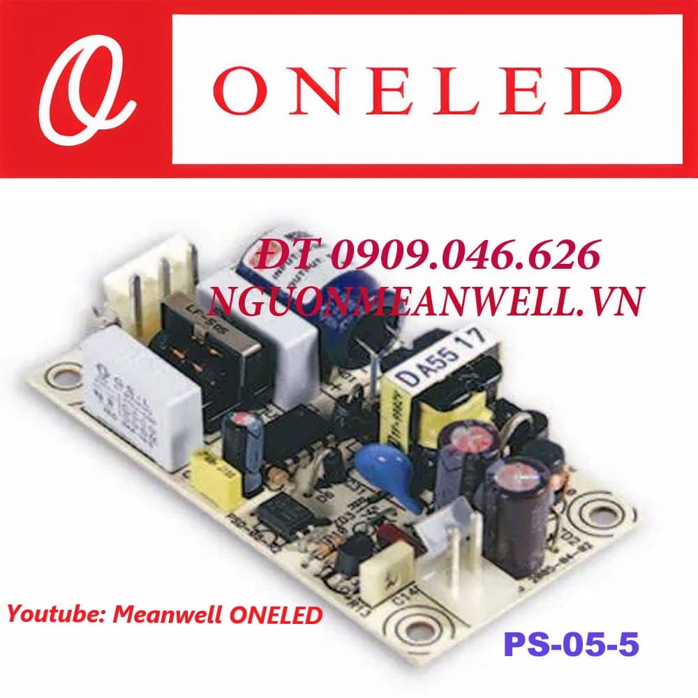 Nguồn Meanwell PS-05-5 Nguồn Meanwell PS-05-5