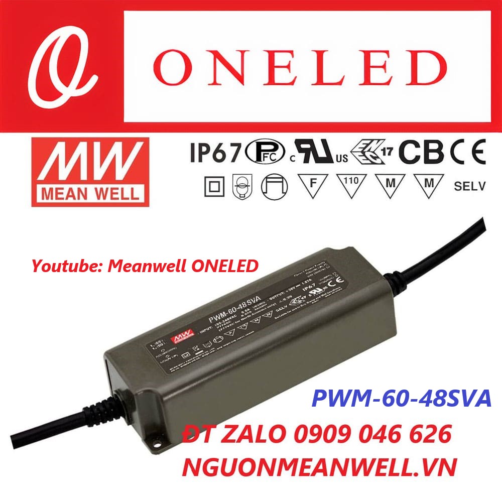 Nguồn Meanwell PWM-60-48SVA Nguồn Meanwell PWM-60-48SVA